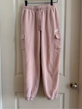 Pink nike sweats